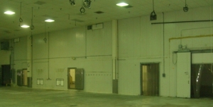 Large Drive-In Cooler/Freezer Cold Storage Warehouse